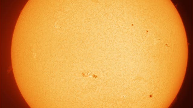 Sonne in H-Alpha am 27. Mai 2023