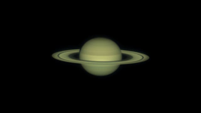 Saturn am 8. September 2023
