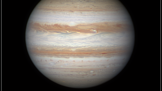 Jupiter mit Ganymed-Bedeckung