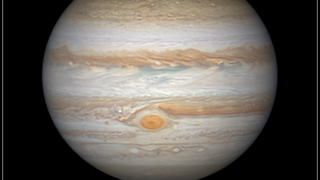 Jupiter - 50 min derotiert