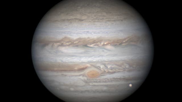 Jupiter, Io und GRS