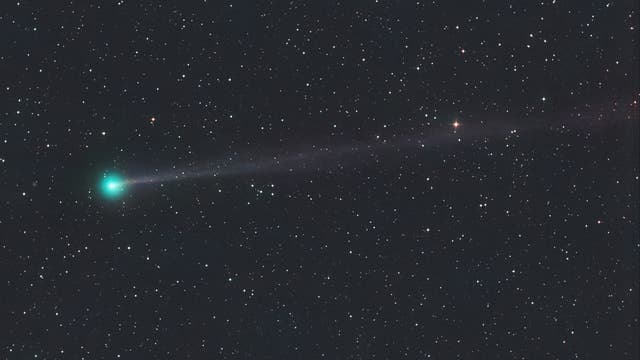 Komet Nishimura 7. Größenklasse