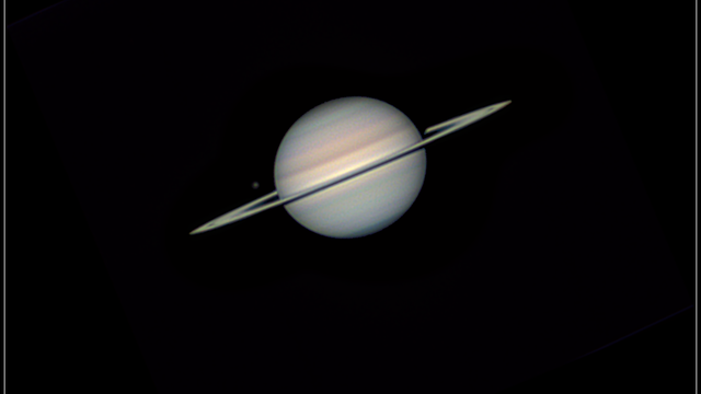 Saturn und Dione