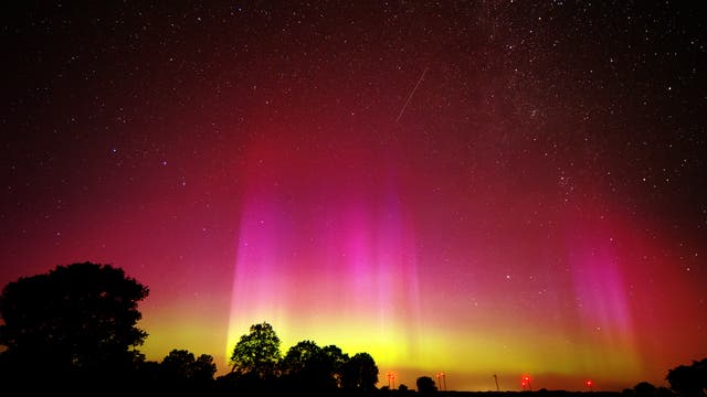 Polarlicht in Schleswig-Holstein