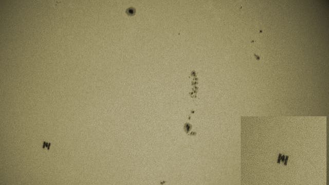 ISS-Transit vor der Sonne