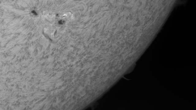 Ostersonne in H-alpha