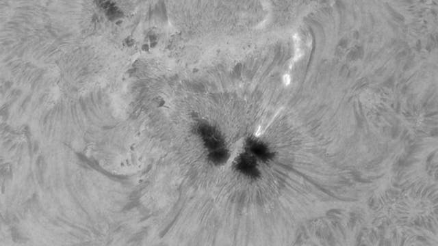 C1.2 Flare in AR 4079 am 3. Mai