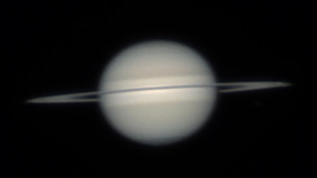 Saturn am frühen Morgen des 7. September