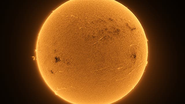 Sonne in H-Alpha