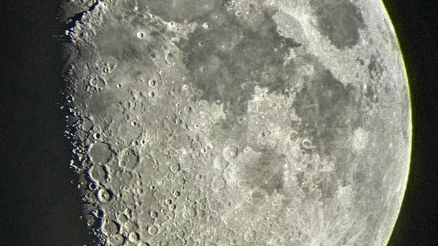 Zunehmender Mond am 7. März 2025