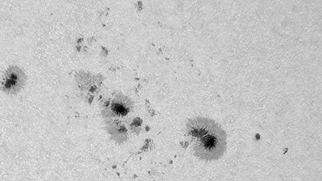 Sonne mit dem »Brummerfleck« AR 4100 am 2. Juni 2025