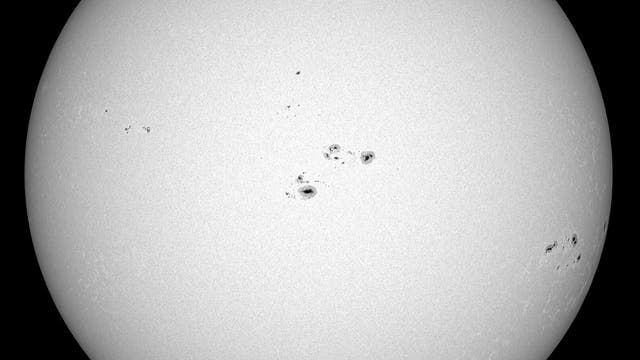 Die Sonne am 2. Oktober 2025 - Zentrales Geschehen