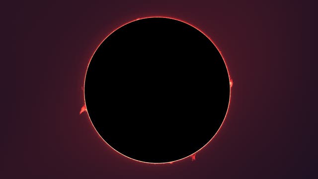 Sonne mit Protuberanzen am 2. Oktober 2025