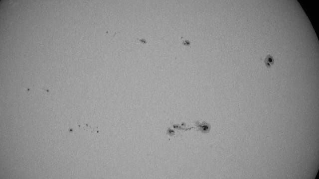 Sonnenflecken am 21. Januar 2025