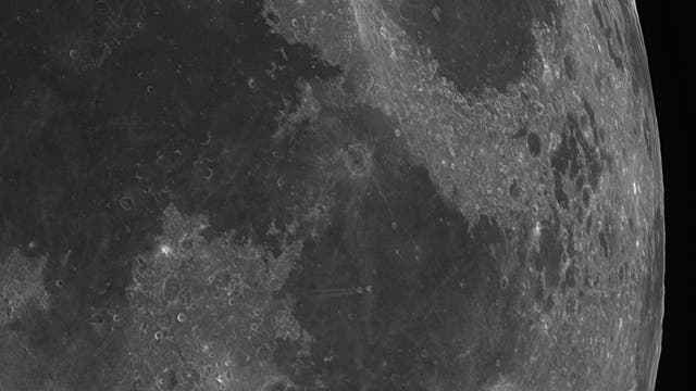 Der Mond am 24. April 2018 (1)