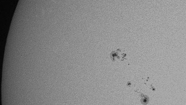 Sonnenflecken am 22. Juni 2025