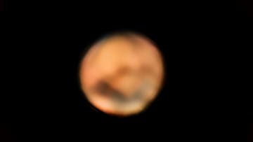 Mars am 30. Juli 2018