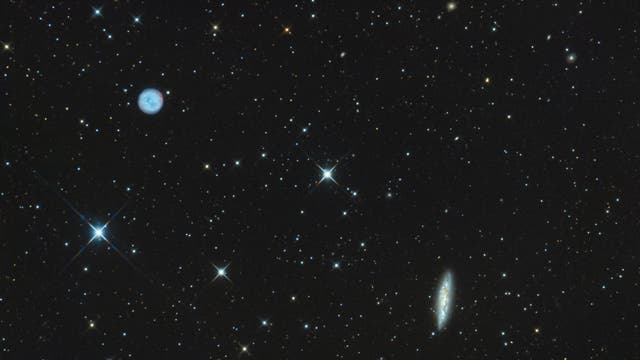 Messier 97 und Messier 108