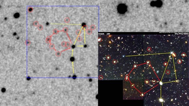 1200 Minuten Hubble Deep Field Nord in Ursa Major (10)