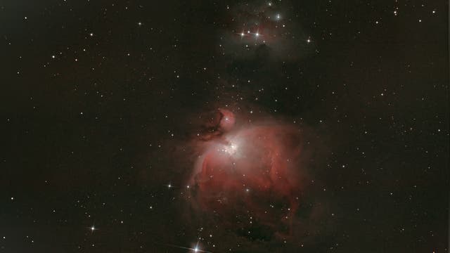 Orionnebelkomplex M42/43 mit Running-Man-Nebel NGC 1973,75,77