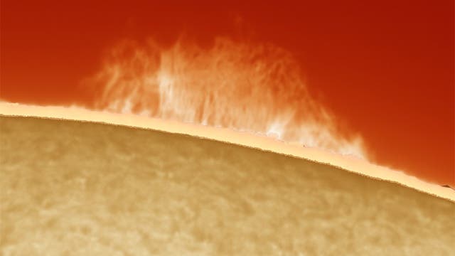 Sonnenprotuberanz