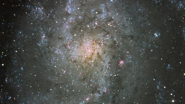 M33 Center of Triangulum Galaxy