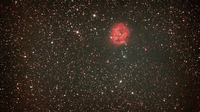 Kokonnebel IC 5146 im Sternbild Schwan (Cygnus)