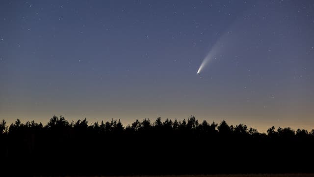 Komet Neowise am 13. Juli 2020
