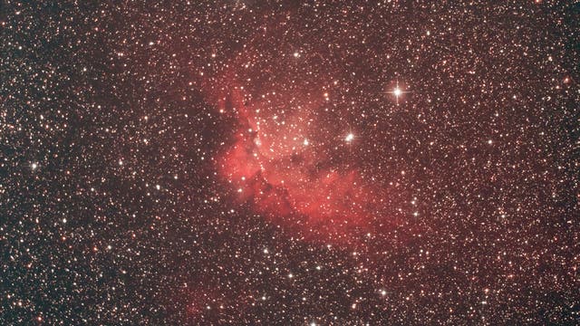 Wizardnebel NGC 7380 im Sternbild Kepheus