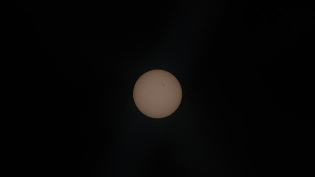 Sonnenflecken am 8. März 2012