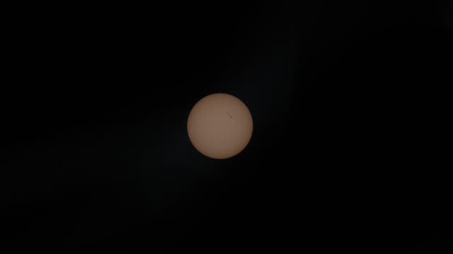 Sonnenflecken 9. März 2012