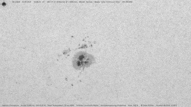 AR 13828 am 22. September 2024