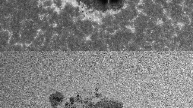 AR 14079 Ca-K and White Light