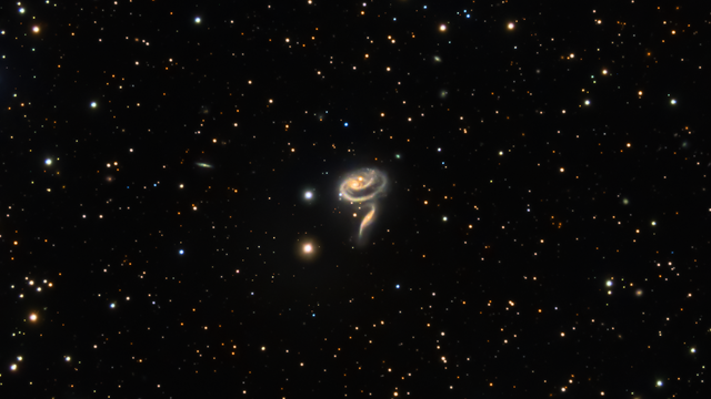 Arp 273 - The Cosmic Rose 
