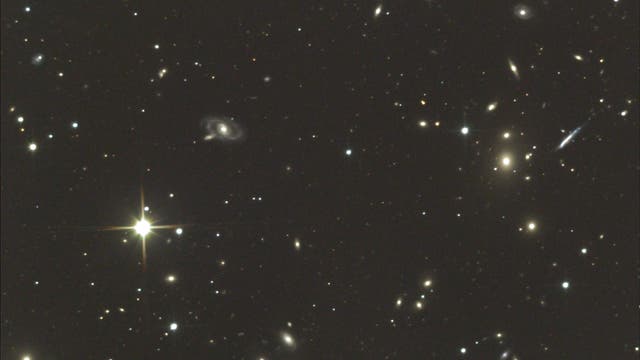Zentrum von Abell 1367 - (Leo-Galaxienhaufen)