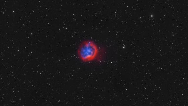 Planetarischer Nebel Abell 31 mit Bicolor HaOIII