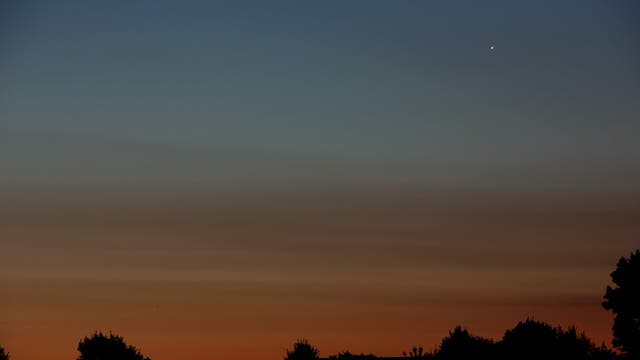 Merkur und Venus am Morgenhimmel über Uelzen