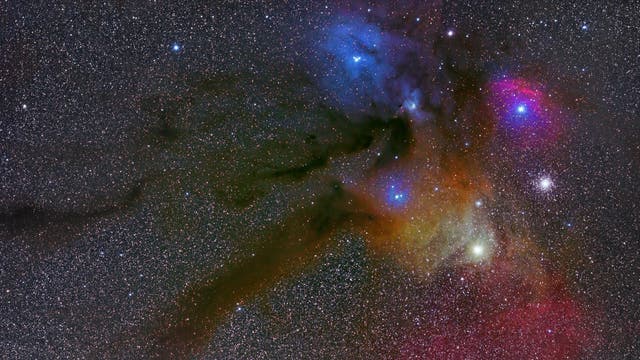 Antares mit Rho Ophiuchi