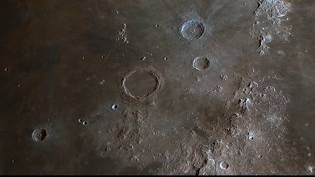 Mond, Archimedes & Rima Hadley am 11. Februar 2022