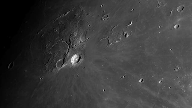 Krater Aristarchus am 24. April 2021
