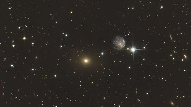Galaxienpaar im Kepheus