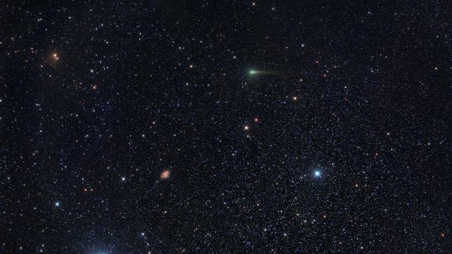 Komet 67P/Tschurjumow-Gerasimenko trifft M1 