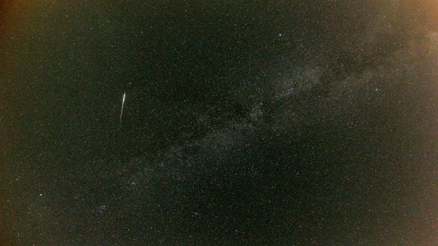 Extrem heller Perseiden-Meteor 1