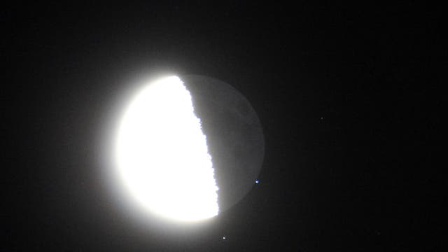 Mond bedeckt Omega 1 Scorpii -- Bild 2
