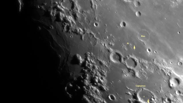 Der Mond am 2. März 2023 (2)