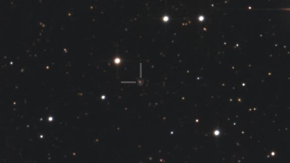 Ein 50-Stunden-Tiefenbild Gravitationslinse »kosmisches Hufeisen«