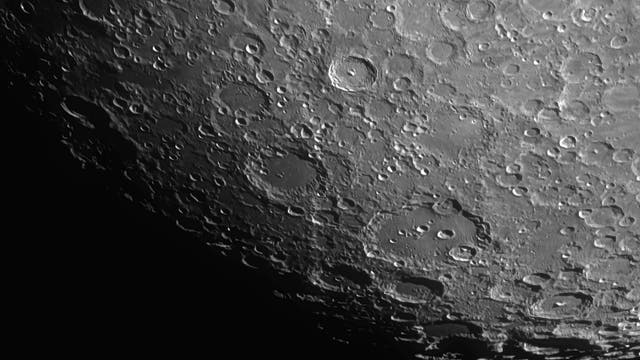 Mondkrater Clavius am 13.11.2013 mit ETX 125