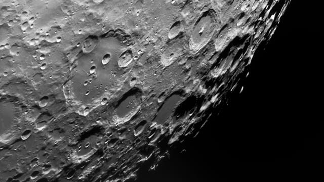 Krater Clavius am 4. Juli 2017