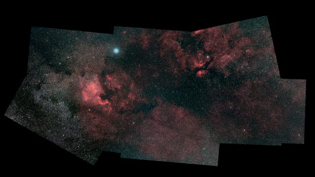 Mosaik der Cygnus-Region