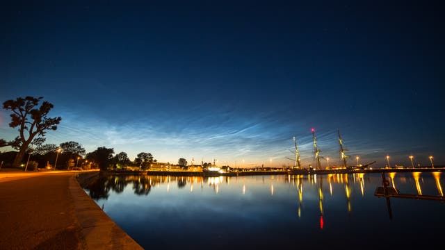 Noctilucent Clouds über Kiel